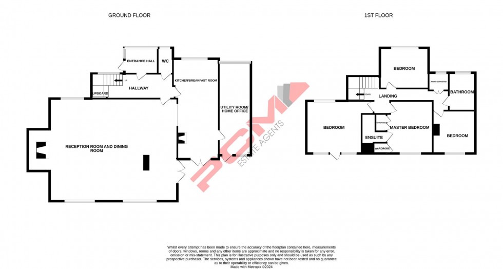 Floorplan for St. Helens Road, Hastings