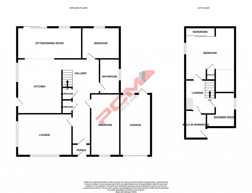 Floorplan for Austen Way, Hastings