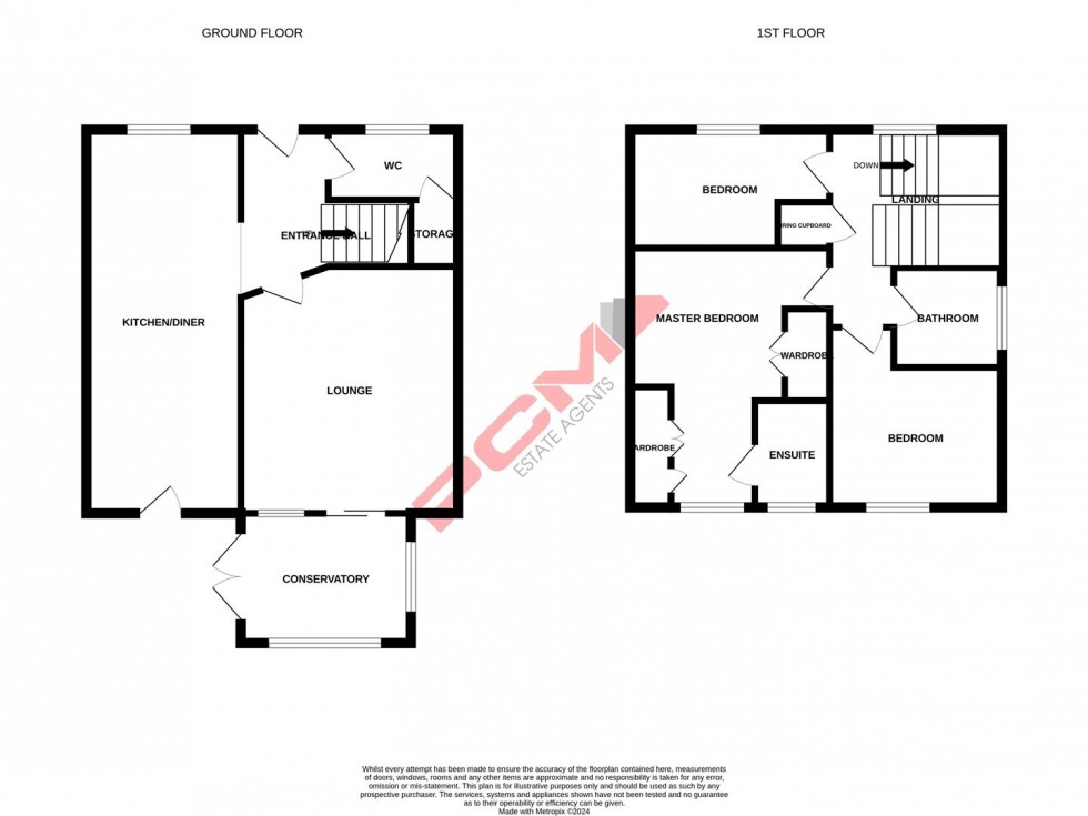 Floorplan for Carvel Court, St. Leonards-On-Sea