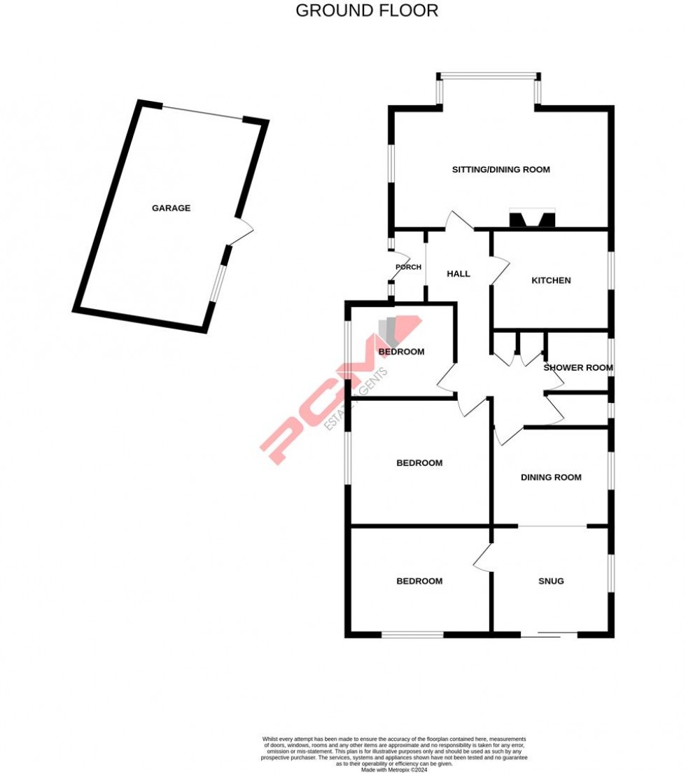 Floorplan for Collinswood Drive, St. Leonards-on-sea