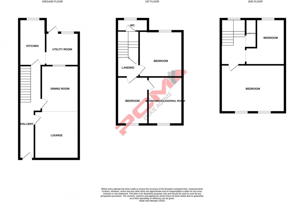 Floorplan for Hughenden Road, Hastings