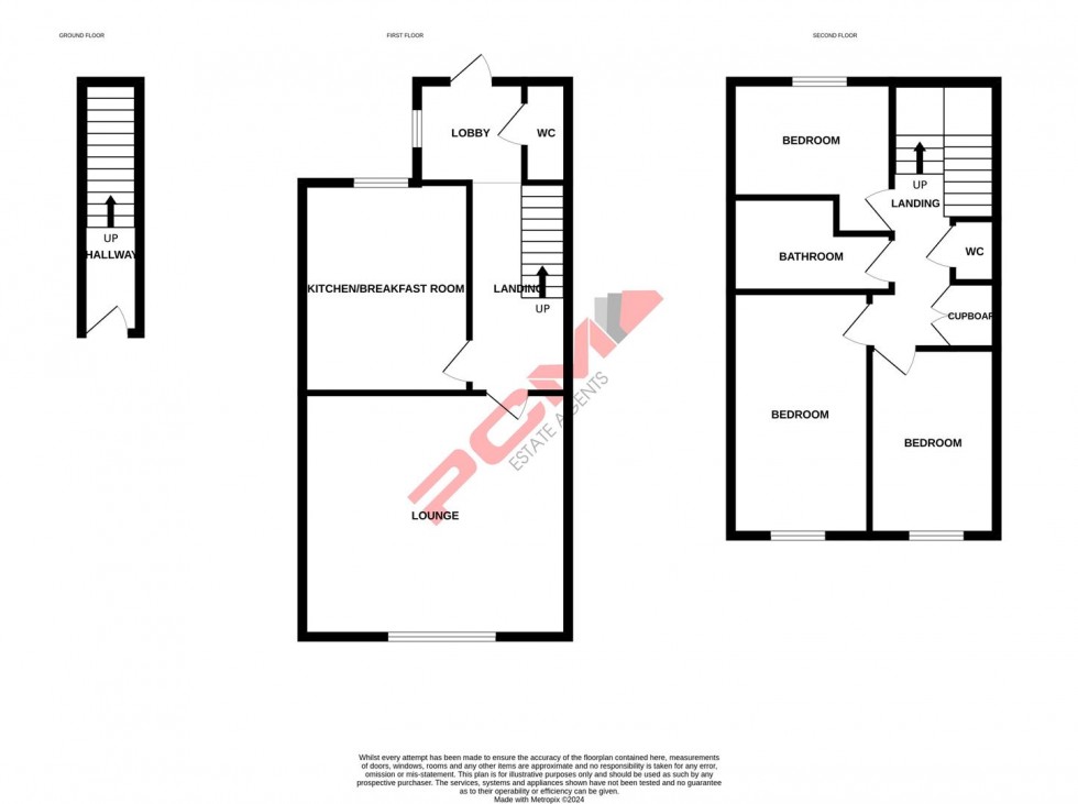 Floorplan for Bohemia Road, St. Leonards-On-Sea