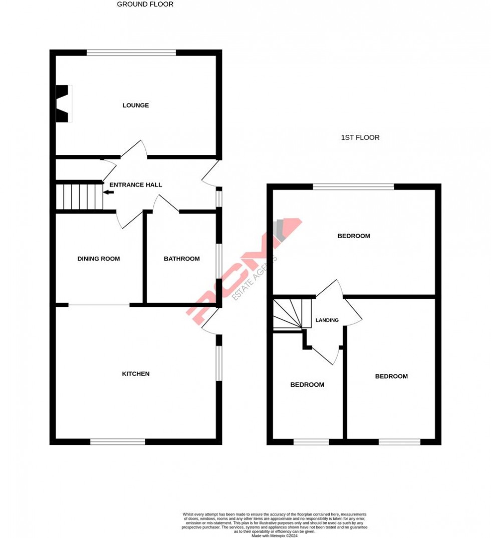 Floorplan for Greville Road, Hastings