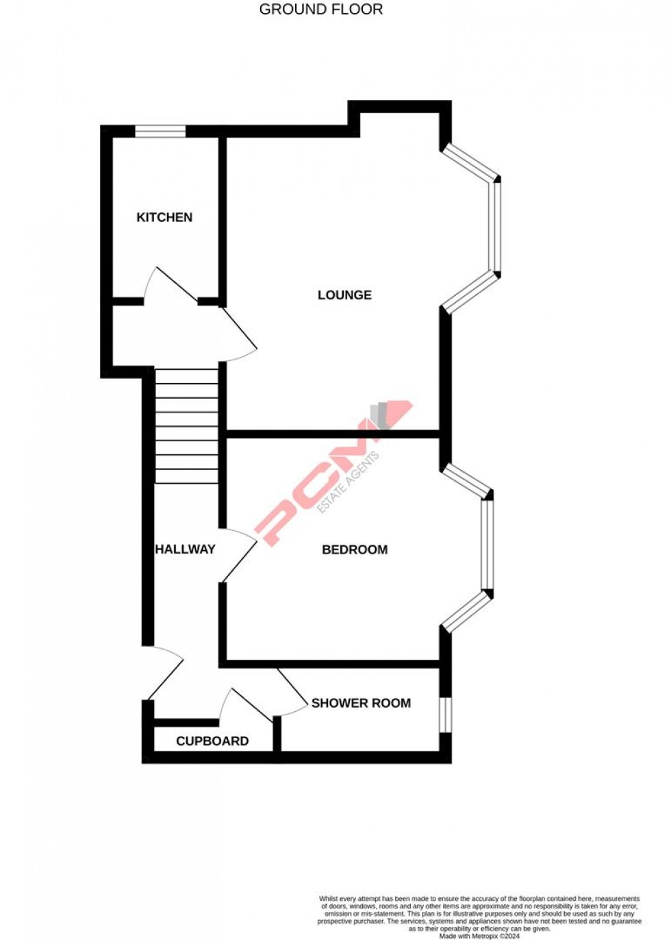 Floorplan for Castle Hill Passage, Hastings