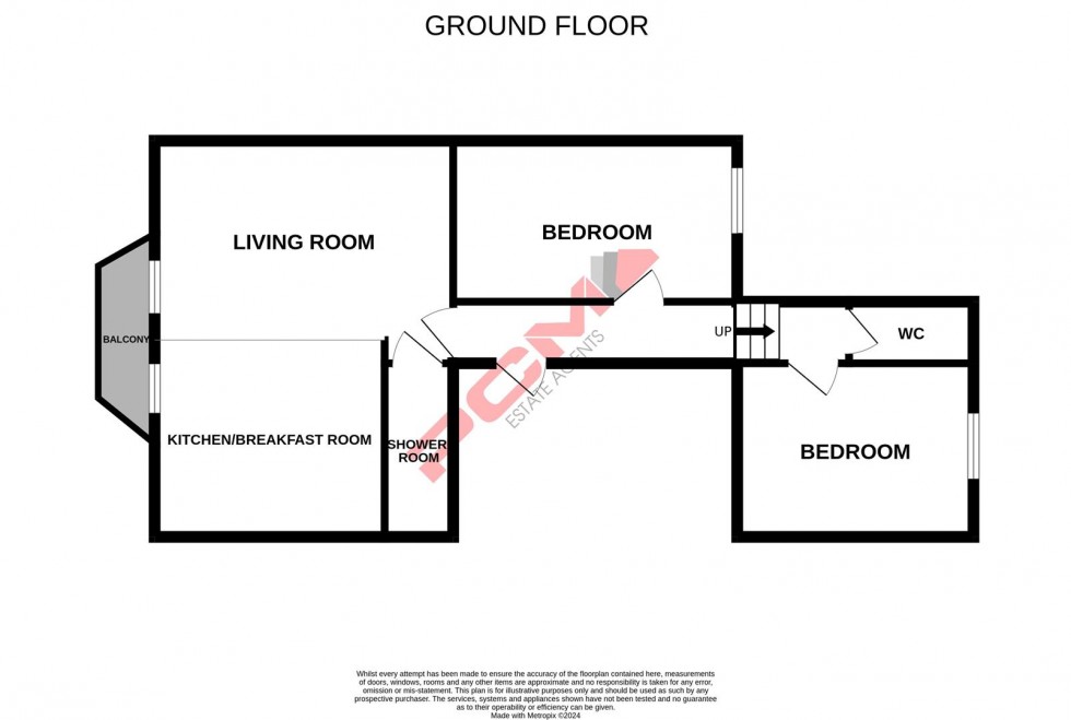 Floorplan for Grosvenor Gardens, St. Leonards-On-Sea