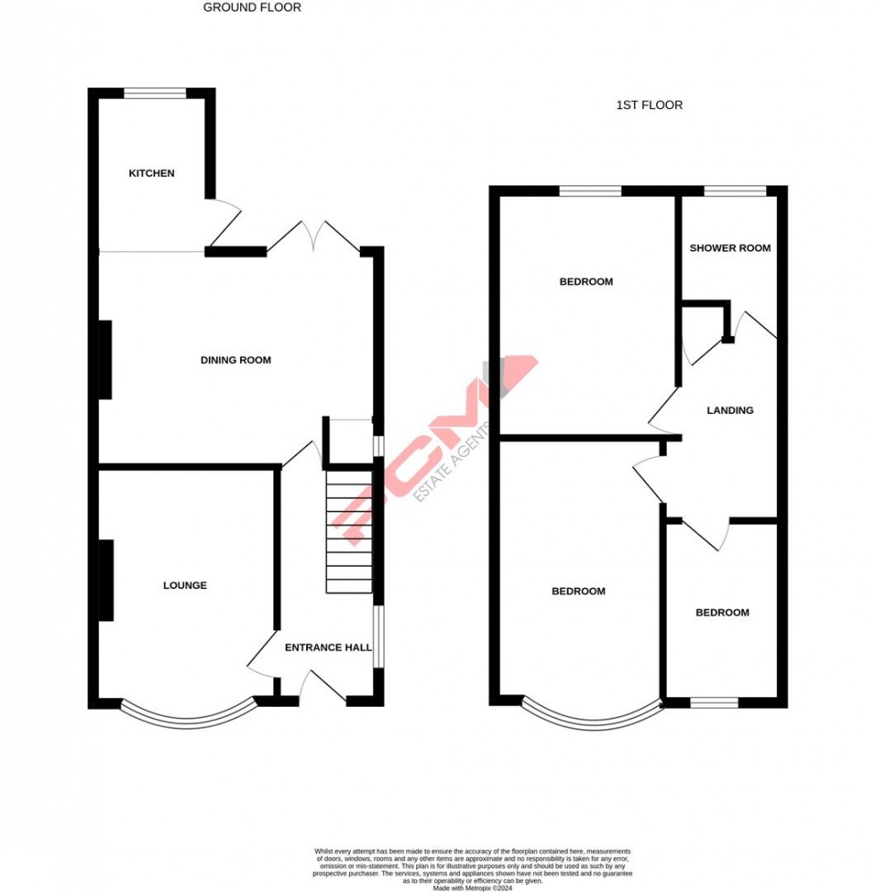 Floorplan for Parker Road, Hastings