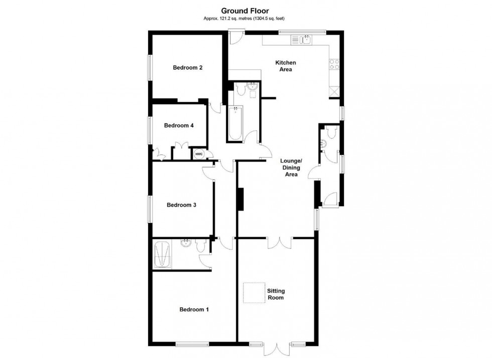 Floorplan for Battle Road, St. Leonards-On-Sea