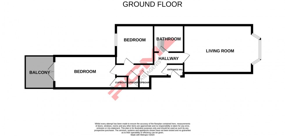 Floorplan for Marina, St. Leonards-On-Sea