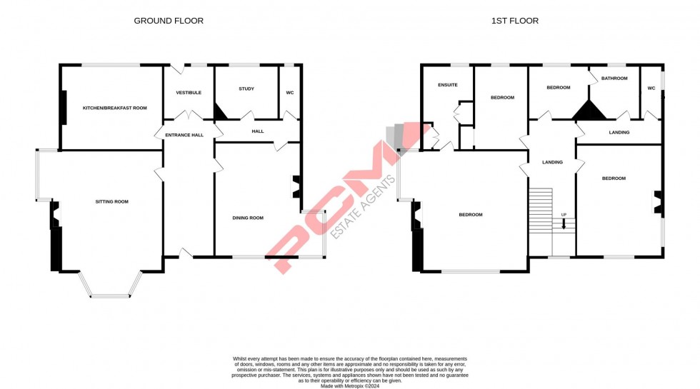 Floorplan for Church Lane, Guestling,