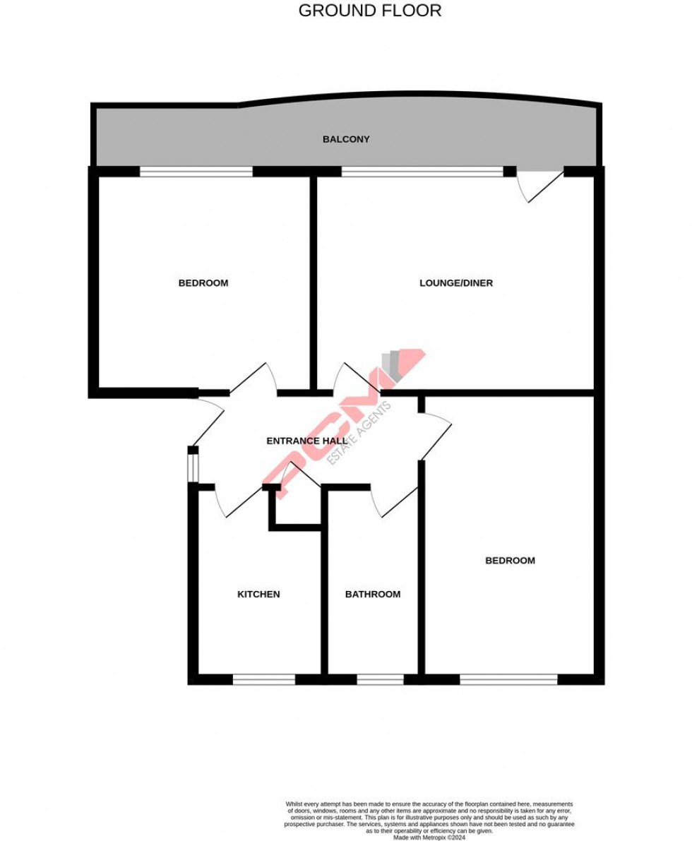 Floorplan for Archery Road, St. Leonards-on-sea