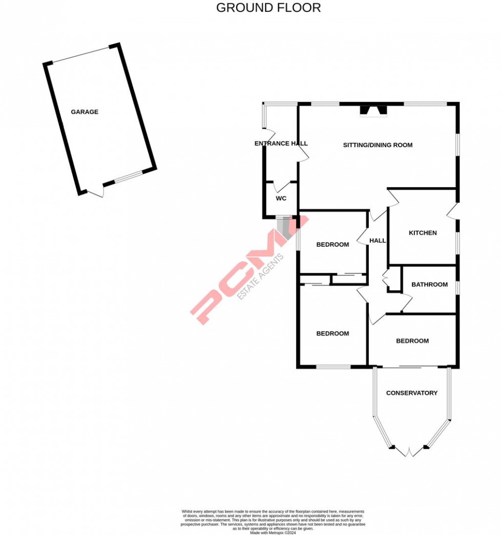 Floorplan for St. Dominic Close, St. Leonards-On-Sea