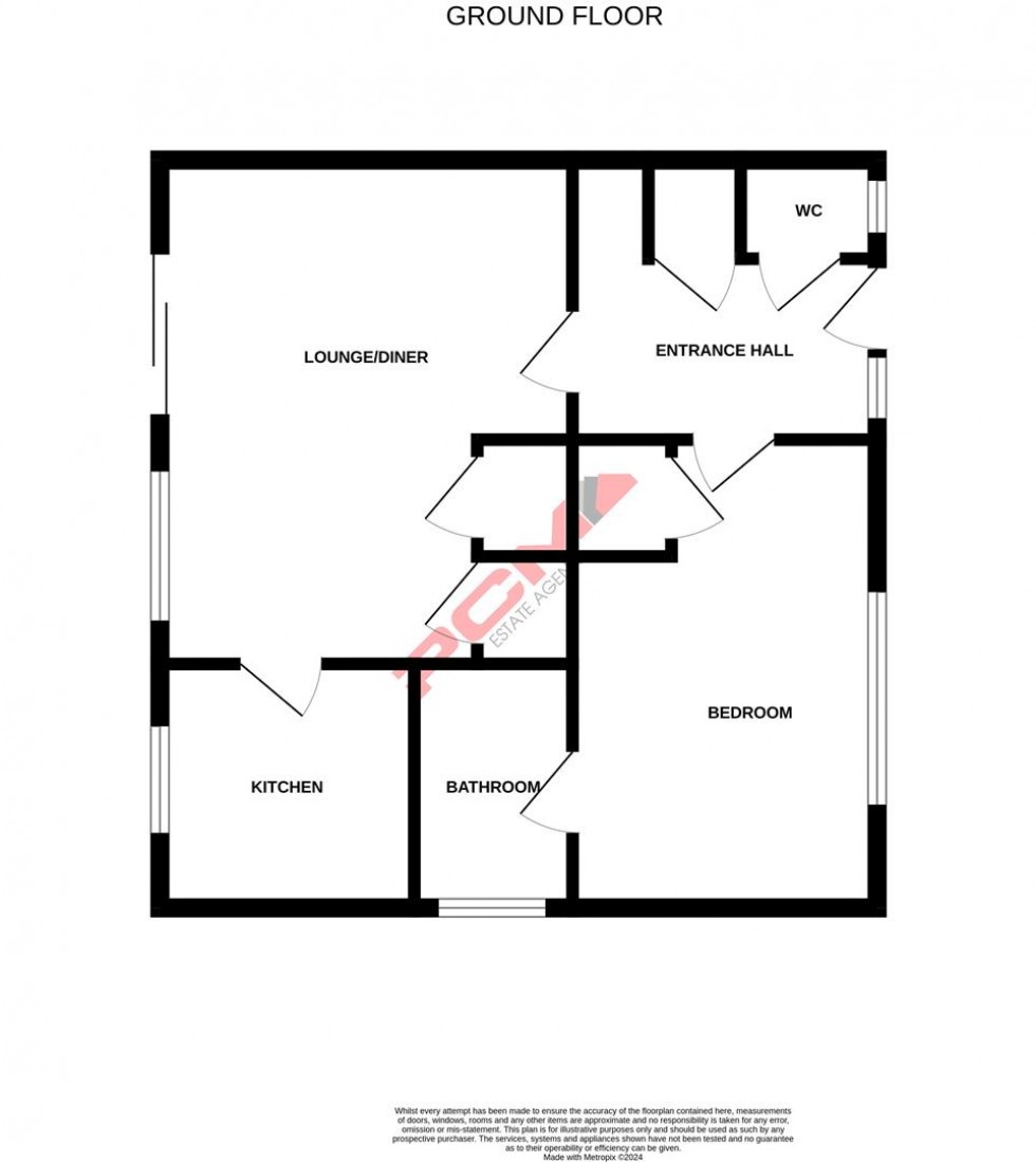 Floorplan for Old London Road, Hastings