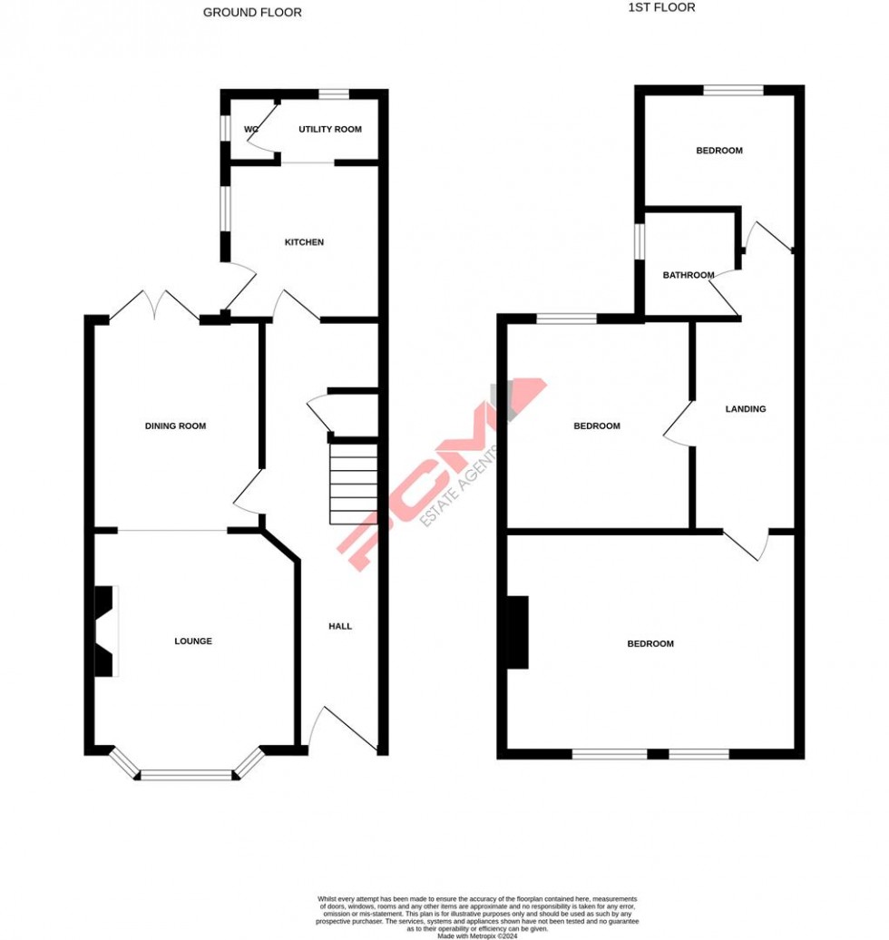 Floorplan for Paynton Road, St. Leonards-On-Sea