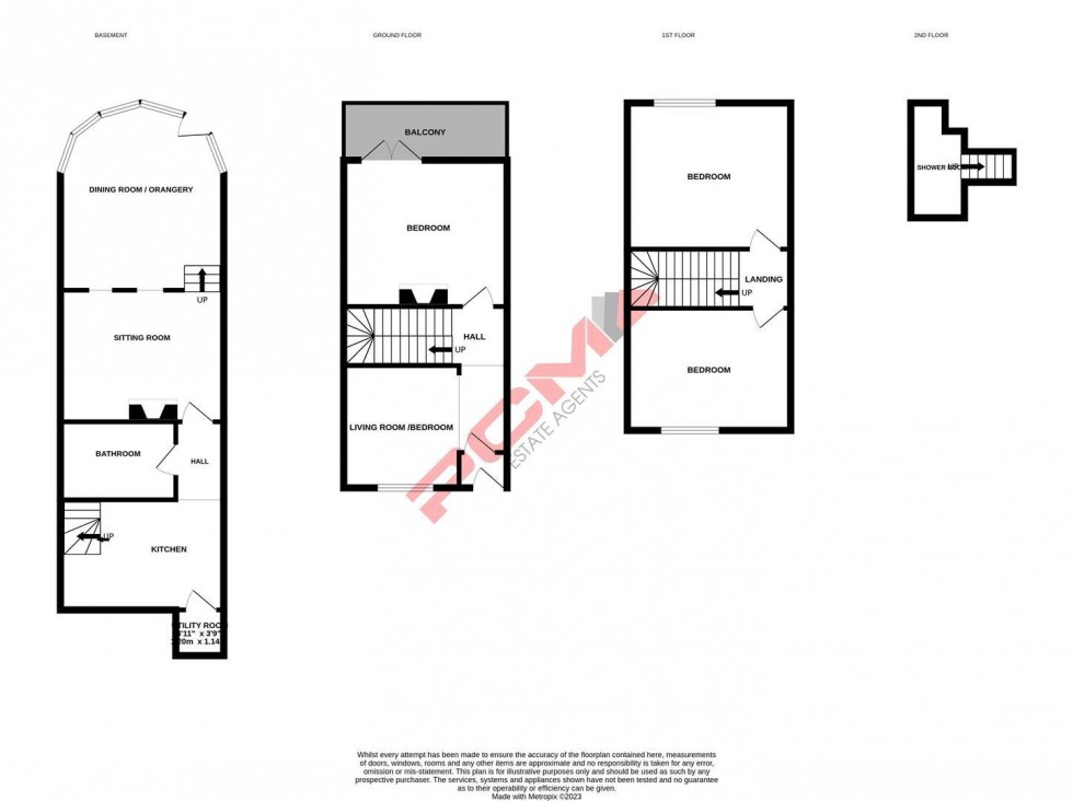 Floorplan for Tackleway, Old Town, Hastings