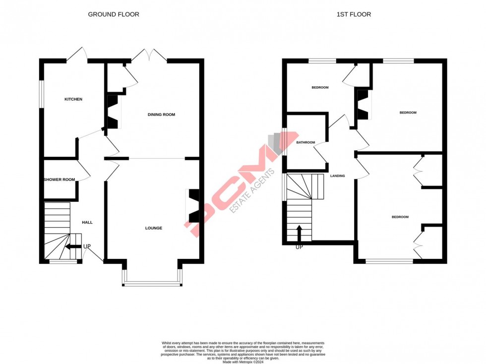 Floorplan for St. Helens Road, Hastings