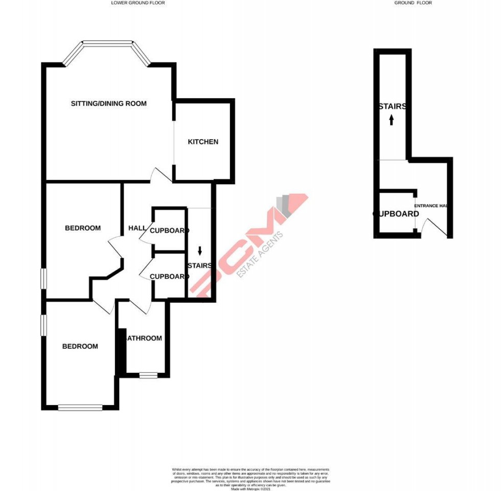 Floorplan for Upper Maze Hill, St. Leonards-On-Sea