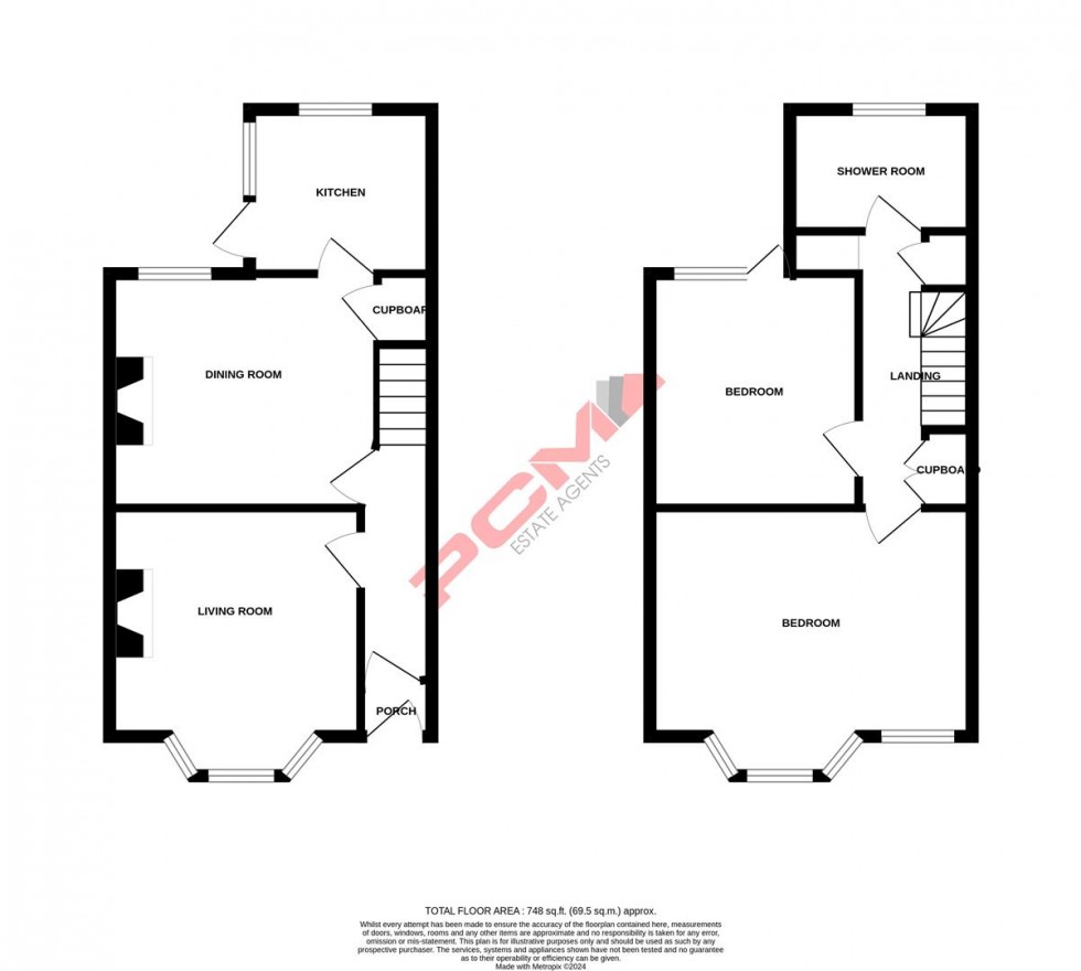 Floorplan for Hurrell Road, Hastings