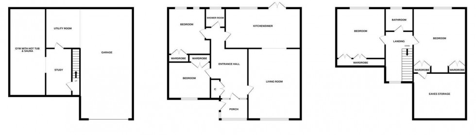 Floorplan for Sovereign Close, Hastings