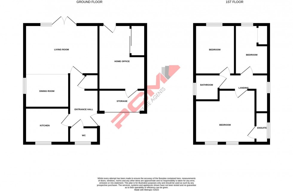 Floorplan for Icklesham Drive, St. Leonards-On-Sea