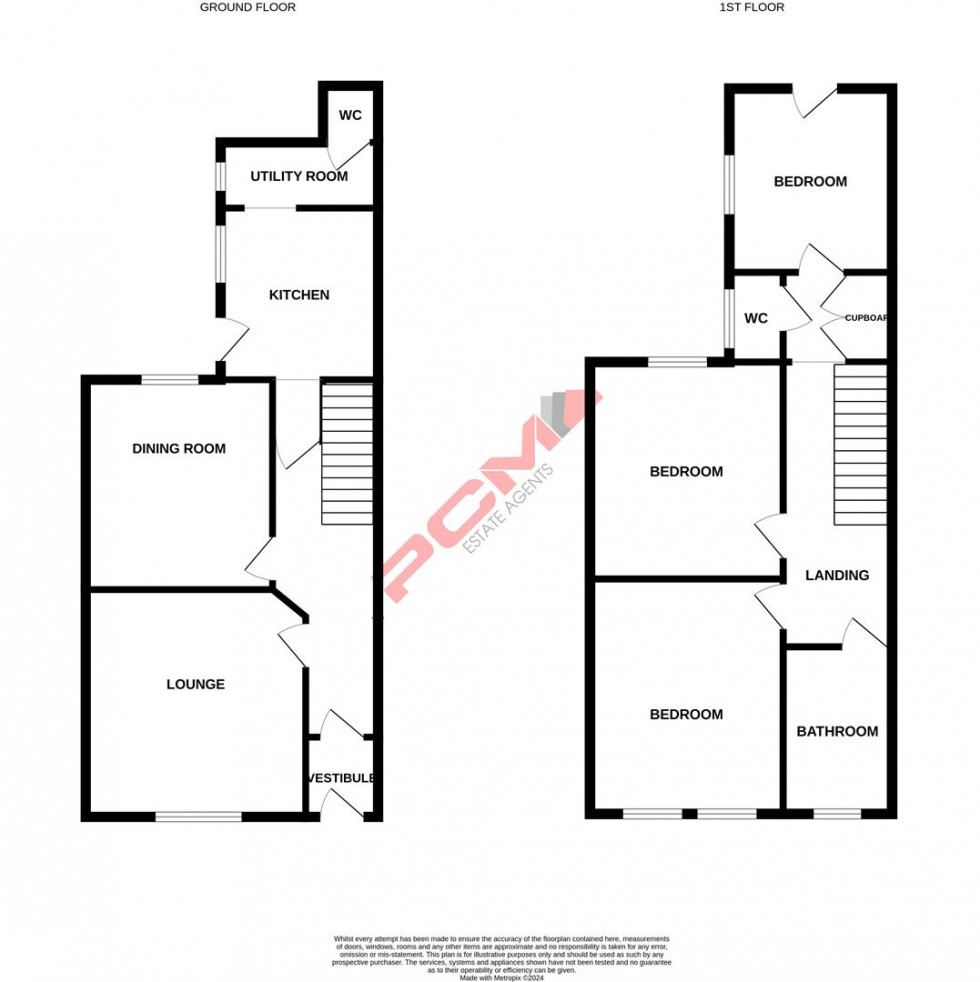 Floorplan for Cambridge Road, Hastings