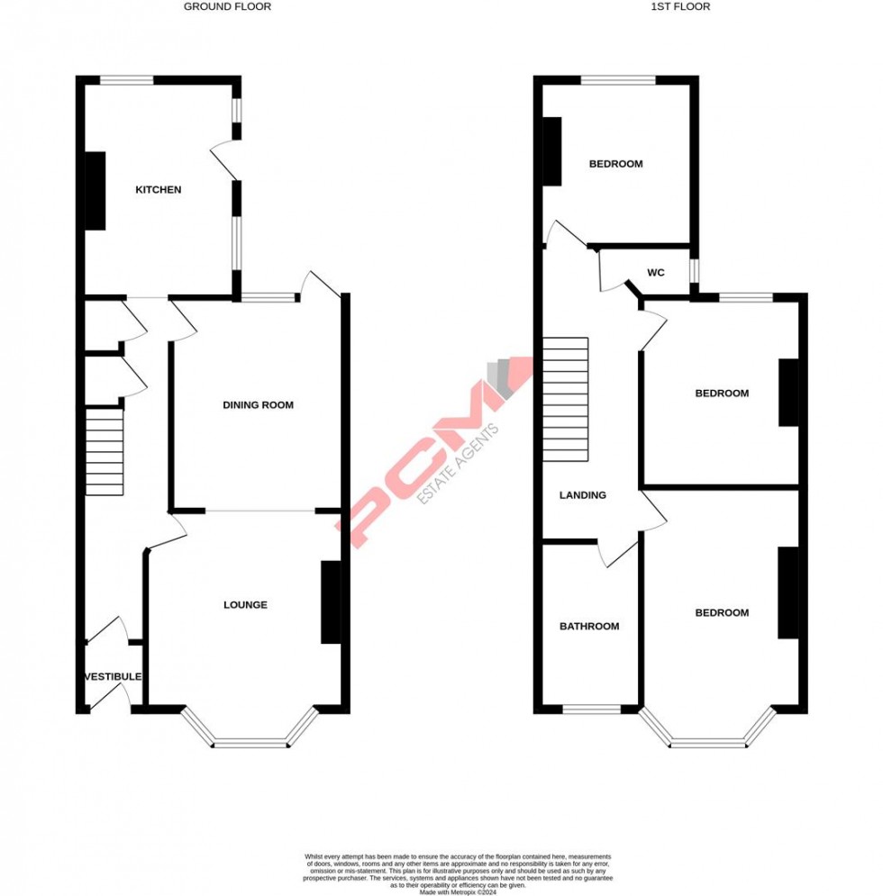 Floorplan for Beaconsfield Road, Hastings