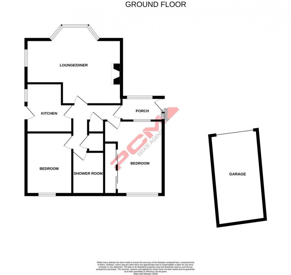 Floorplan for Willowbed Walk, Hastings