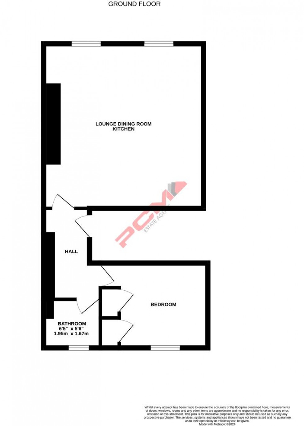 Floorplan for Wellington Square, Hastings