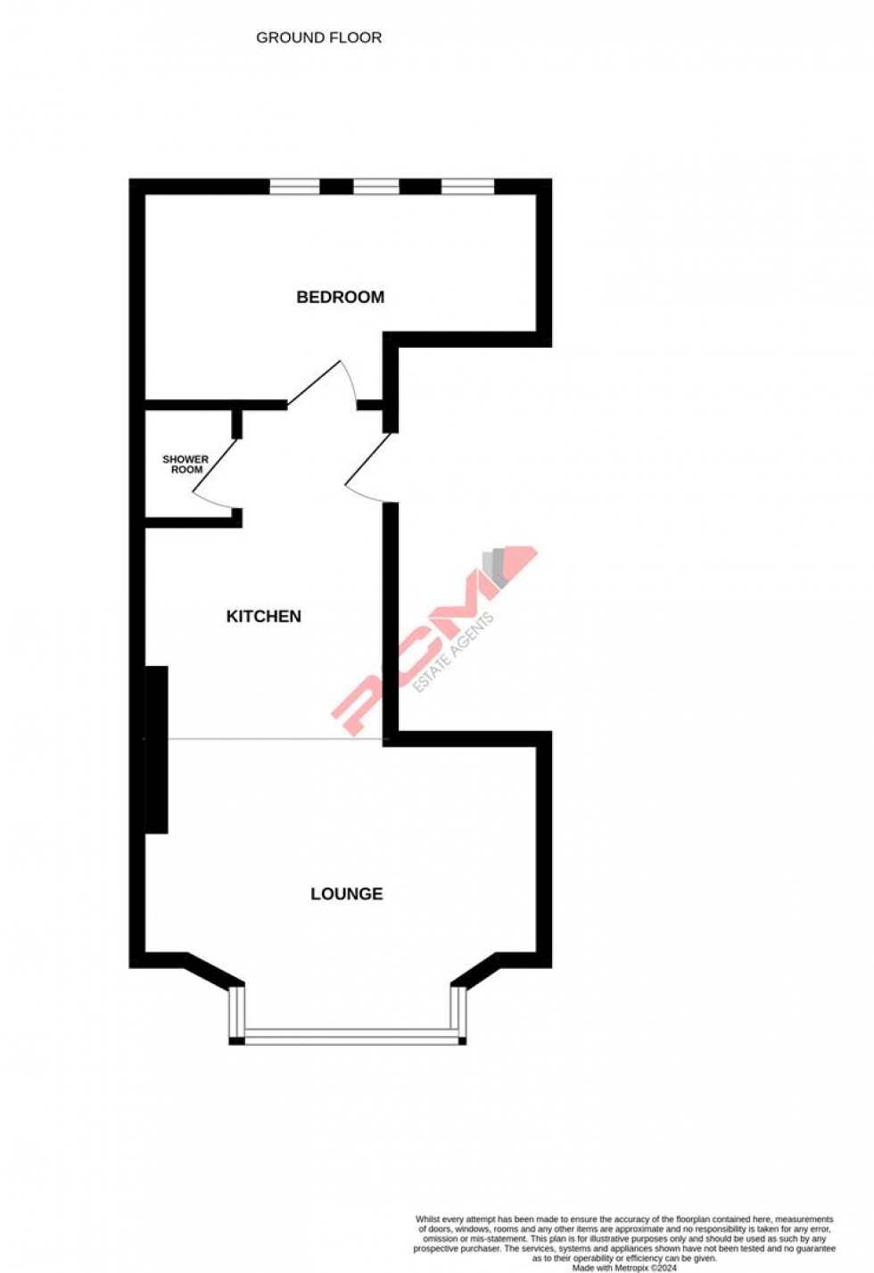 Floorplan for Warrior Gardens, St. Leonards-On-Sea