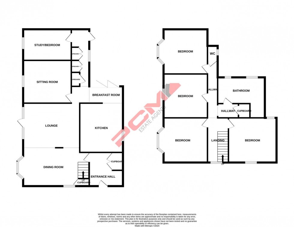 Floorplan for Cambridge Road, Hastings