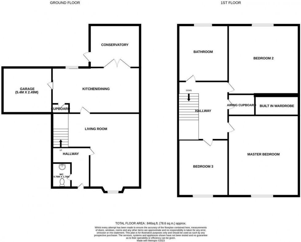 Floorplan for Hare Way, St. Leonards-On-Sea