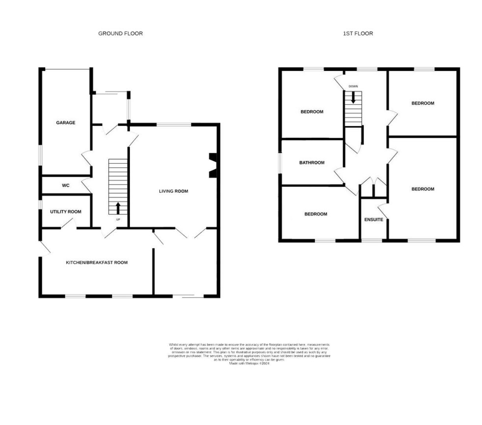 Floorplan for Butchers Lane, Three Oaks