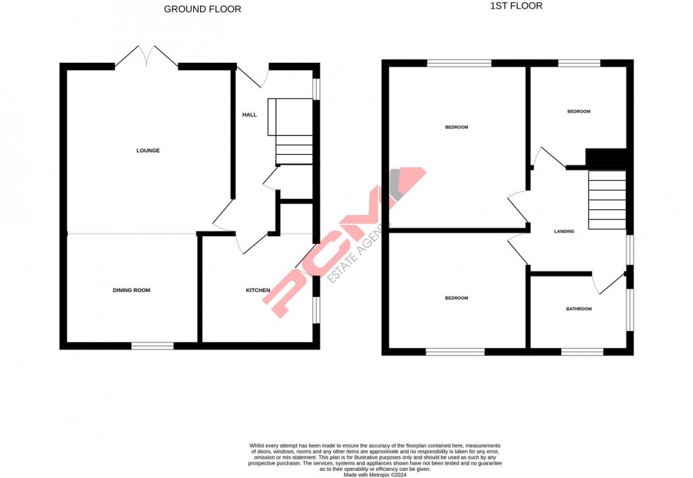 Floorplan for Rye Road, Hastings