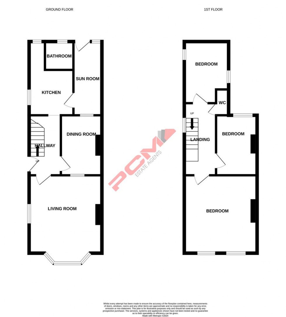 Floorplan for Alma Villas, St. Leonards-On-Sea