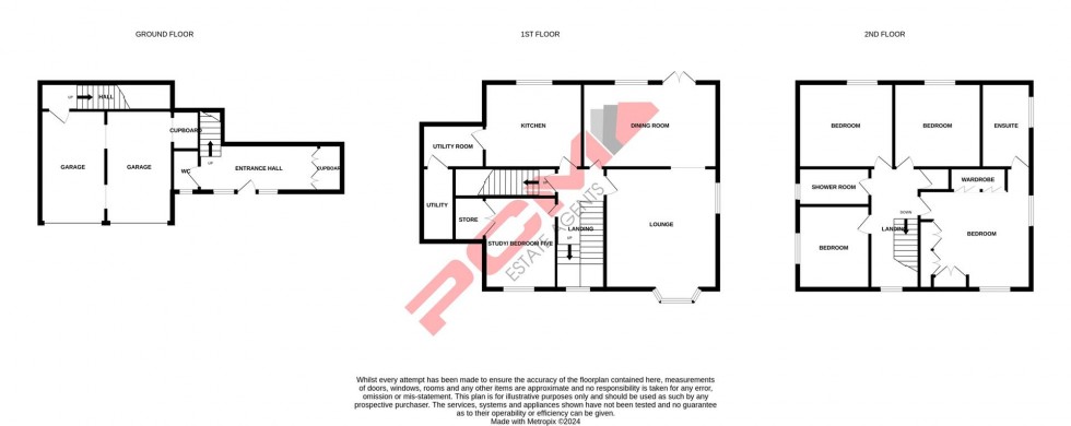 Floorplan for Truman Drive, St. Leonards-On-Sea