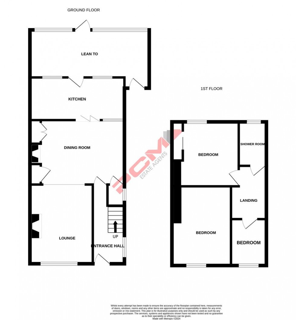 Floorplan for Clifton Road, Hastings