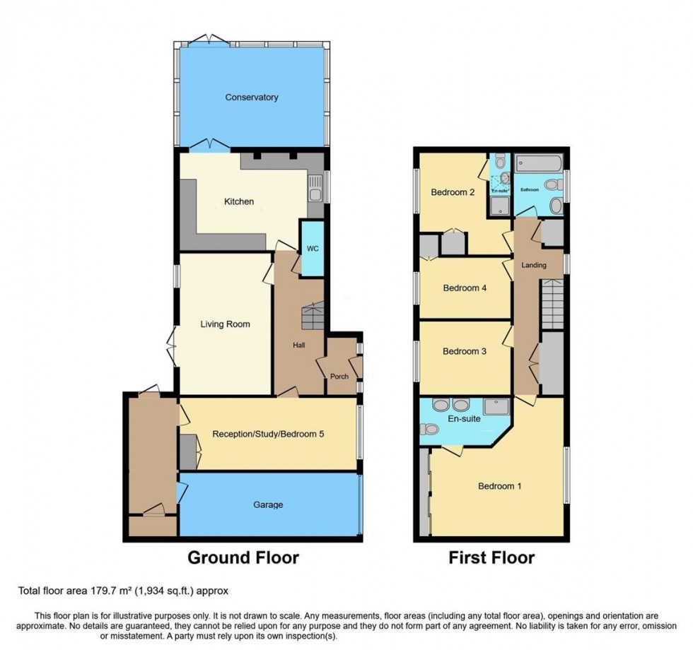 Floorplan for Salcey Close, St. Leonards-on-sea