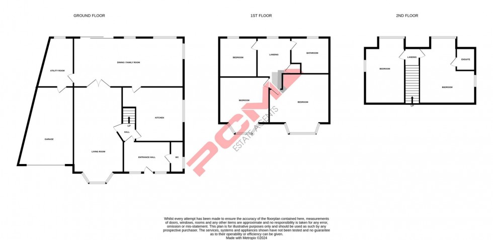 Floorplan for Warren Road, Fairlight