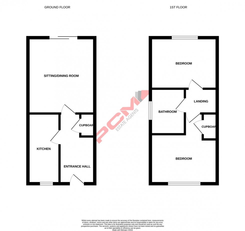 Floorplan for Northiam Rise, St. Leonards-On-Sea