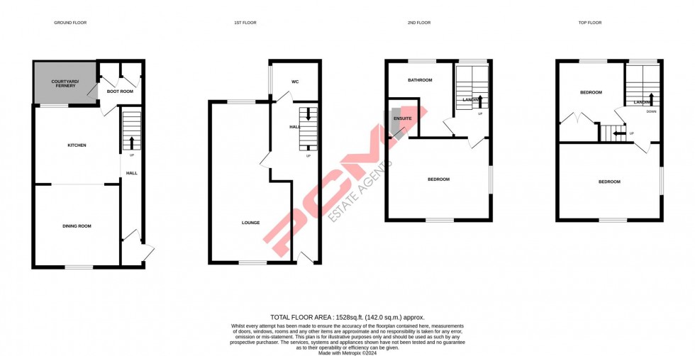 Floorplan for Croft Road, Hastings