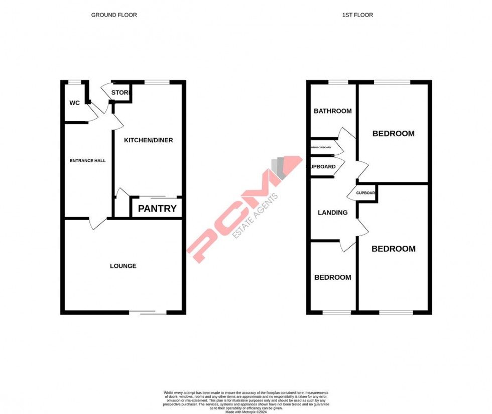 Floorplan for Kent Road, St. Leonards-On-Sea