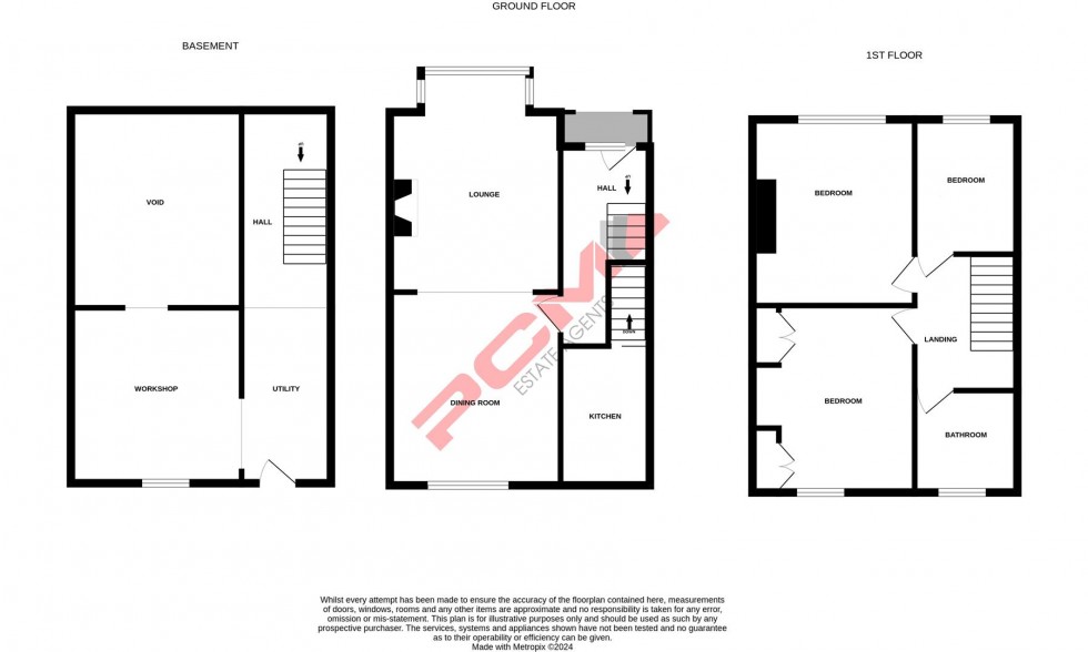 Floorplan for Harold Road, Hastings