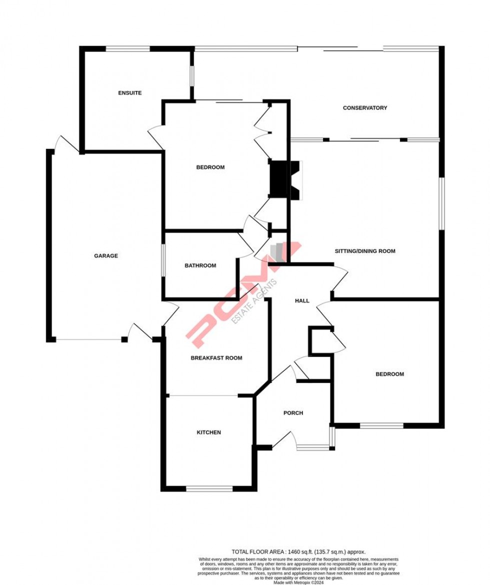 Floorplan for Harley Shute Road, St. Leonards-On-Sea