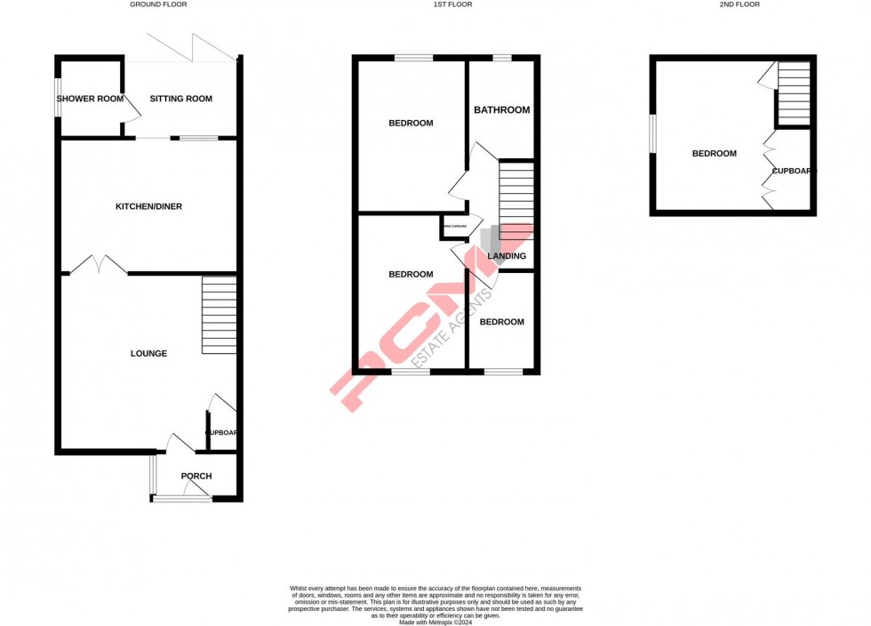 Floorplan for Vantage Walk, St. Leonards-on-sea