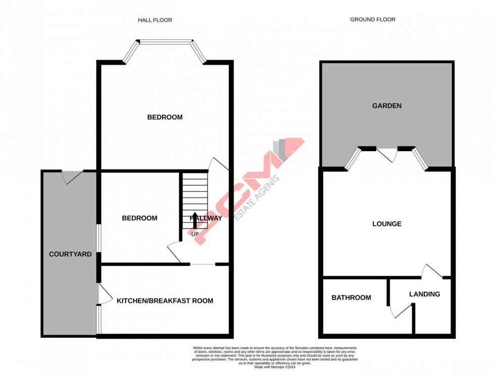 Floorplan for St. James Road, Hastings