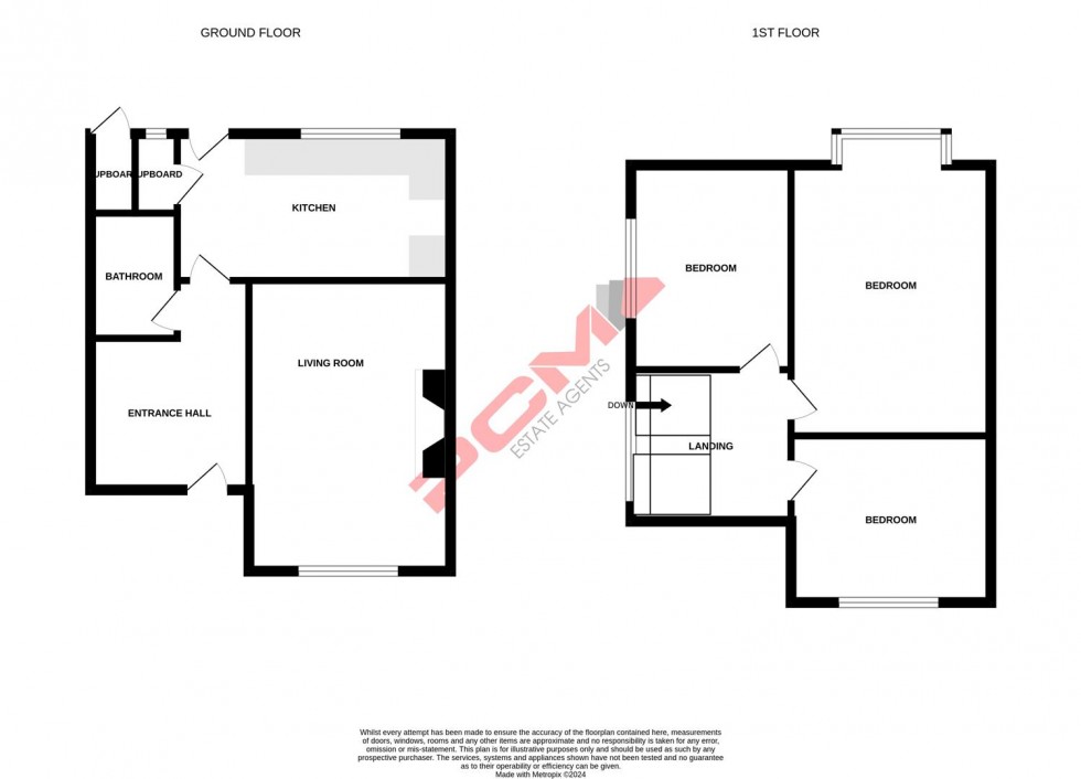 Floorplan for The Bourne, Hastings Old Town