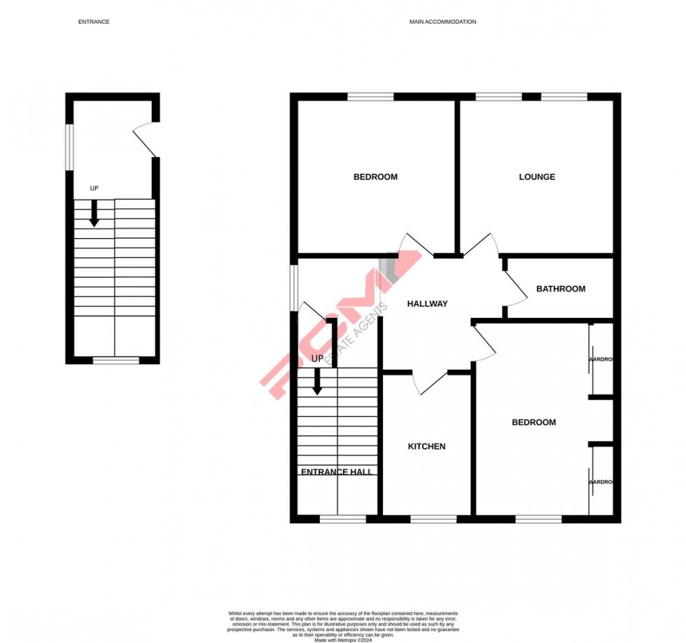 Floorplan for Pevensey Road, St. Leonards-on-sea