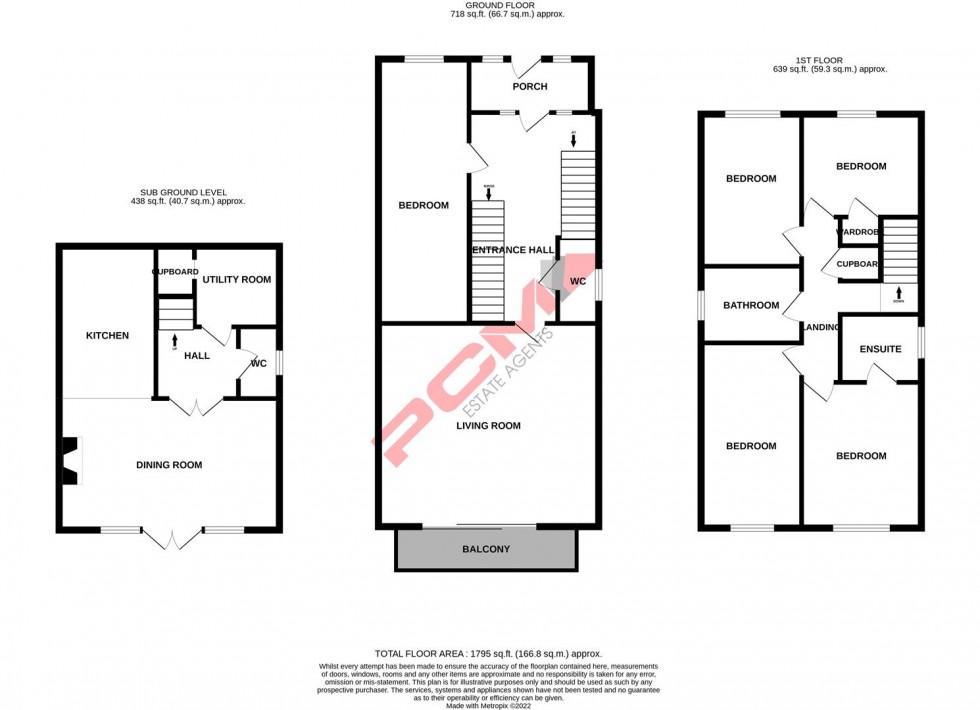 Floorplan for Pine Avenue, Hastings