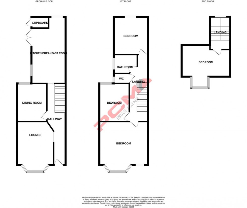 Floorplan for Edwin Road, Hastings