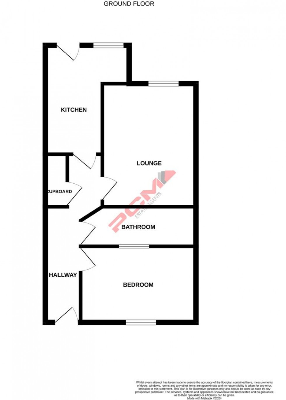 Floorplan for Kenilworth Road, St. Leonards-On-Sea