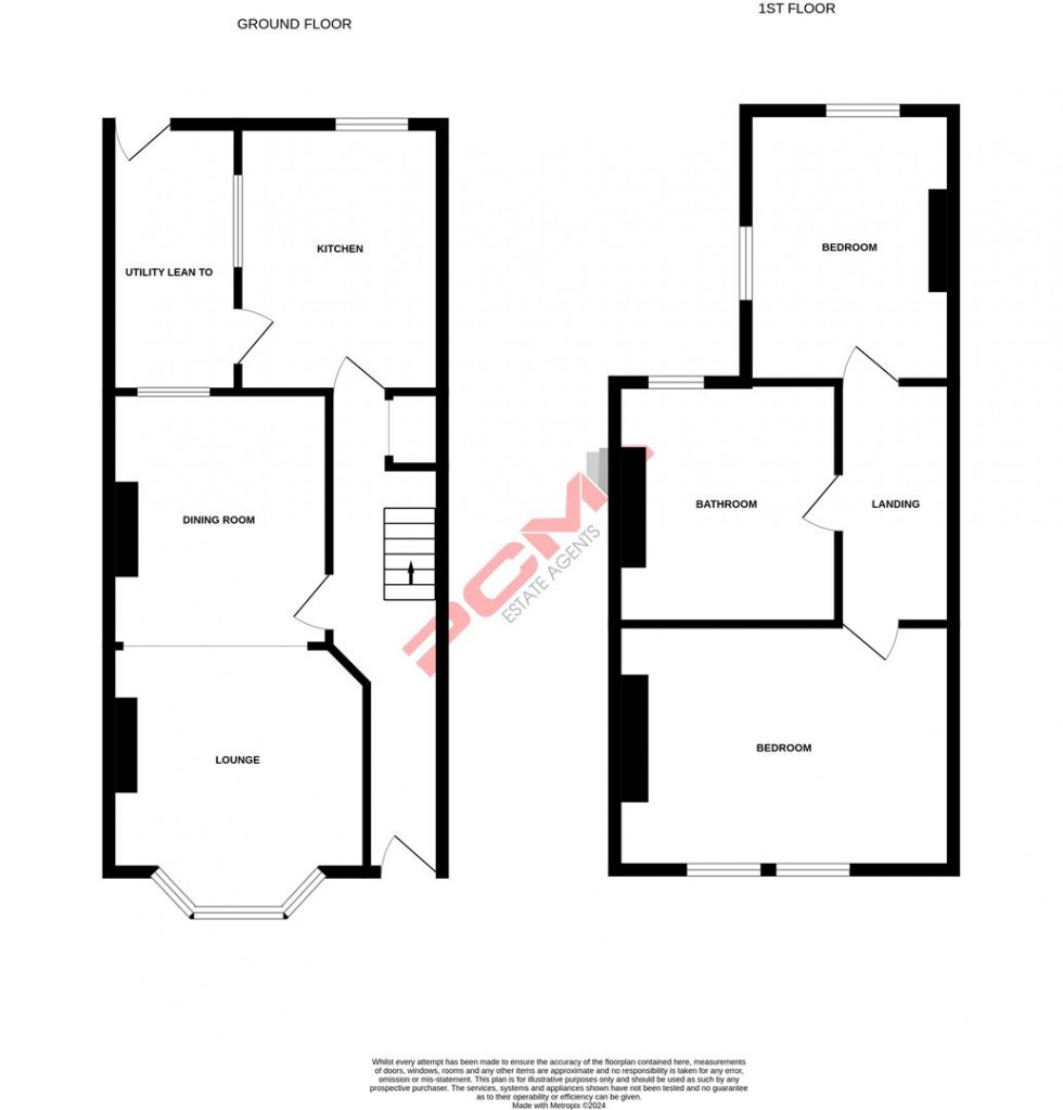 Floorplan for Perth Road, St. Leonards-On-Sea